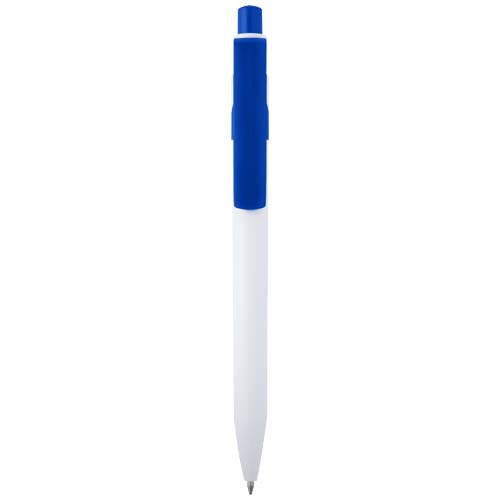 Stylo bille publicitaire en plastique recyclé Unica Bleu royal